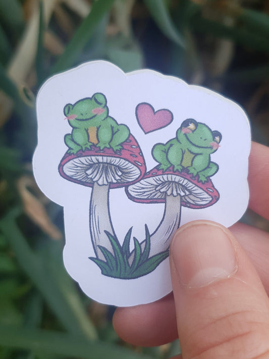 Frogs in Love sticker