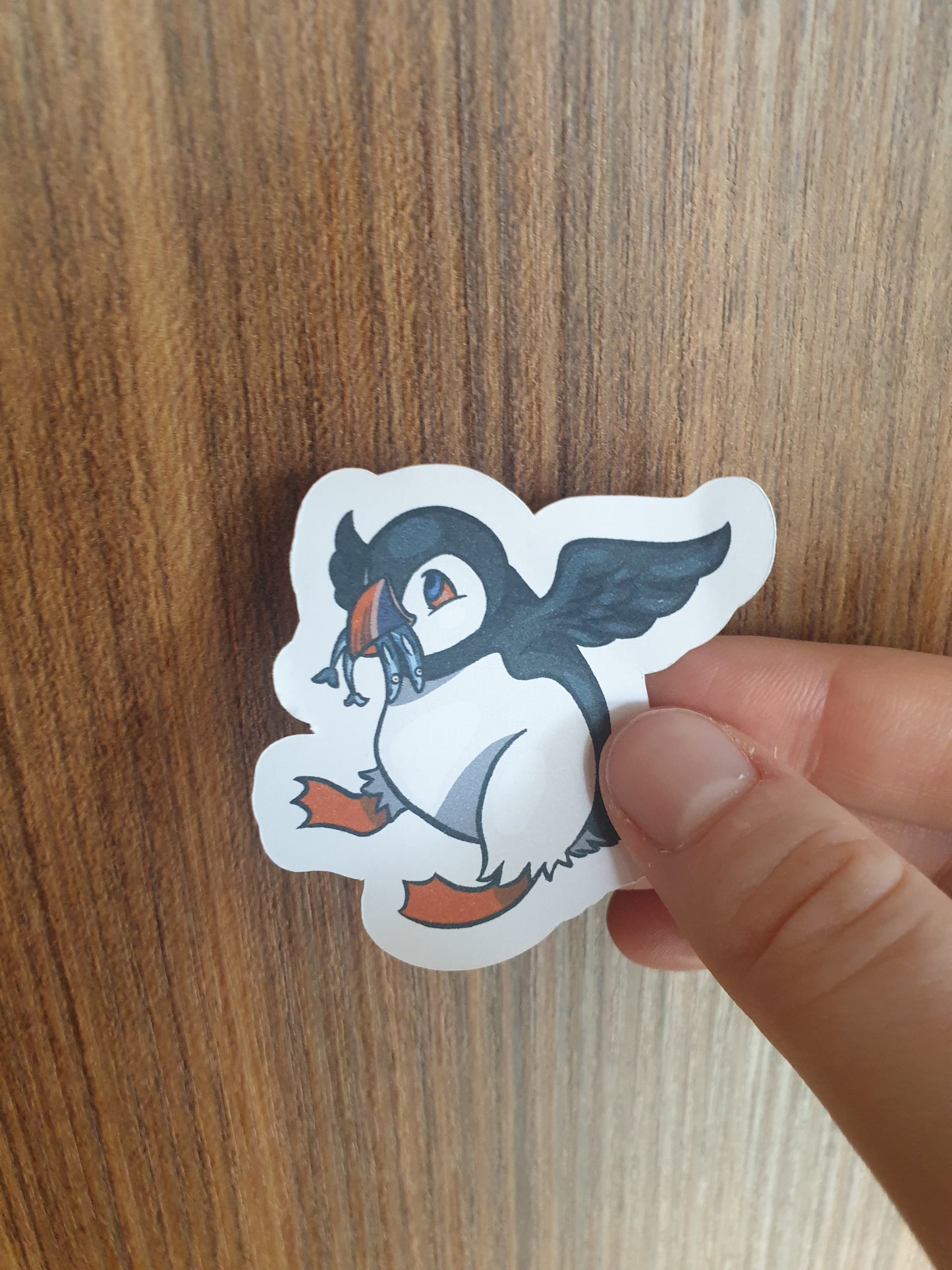 Hungry Puffin sticker