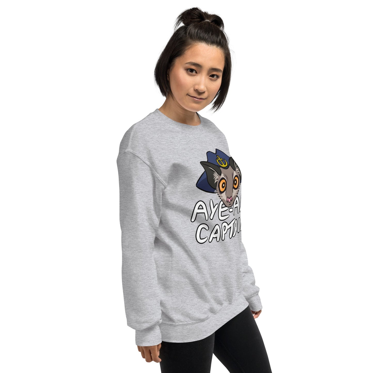 Aye Aye Captain Unisex Sweatshirt - Chronically Crafting