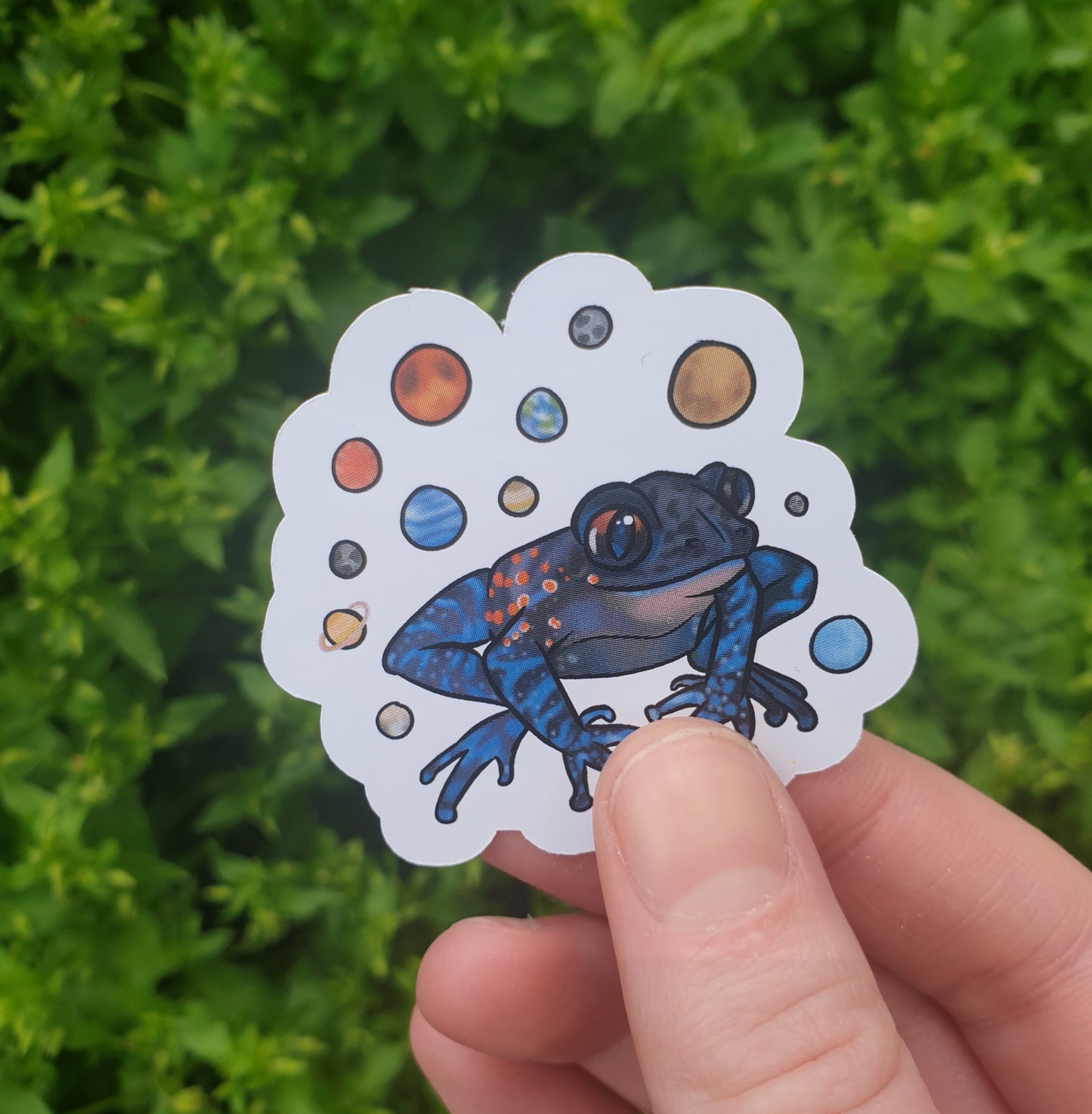 Cute Frog Stickers Bundle - Chronically Crafting