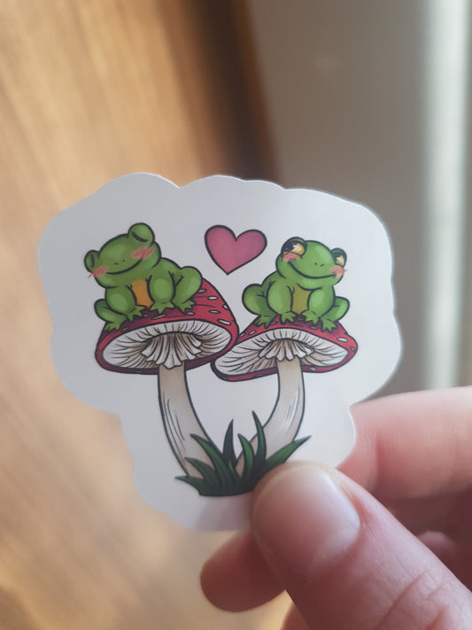 Frogs in Love sticker