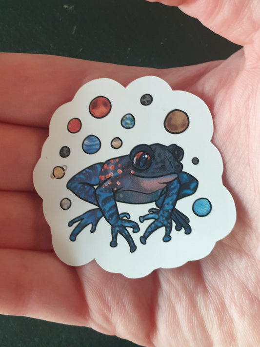 Galaxy Toad sticker