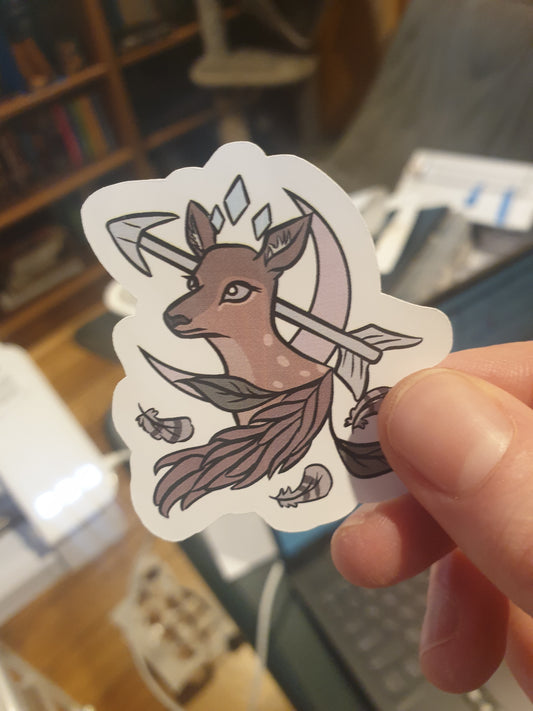 Artemis Icon sticker