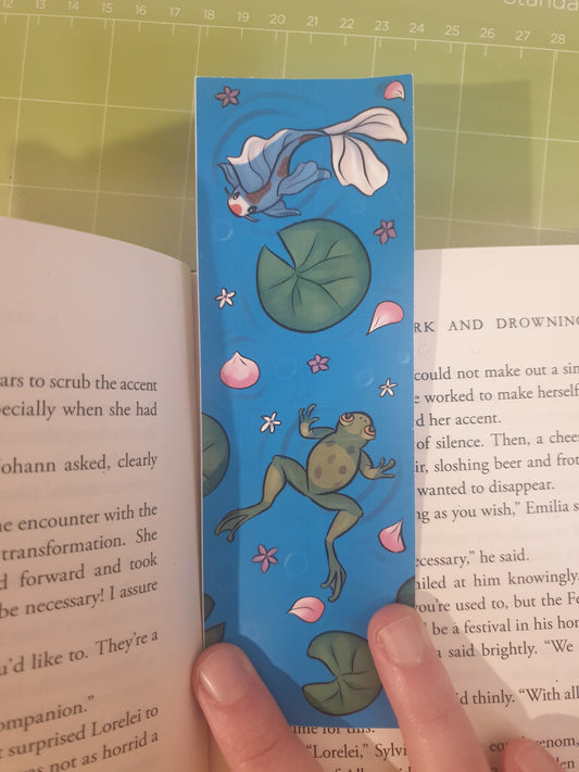 Frog Pond Bookmark