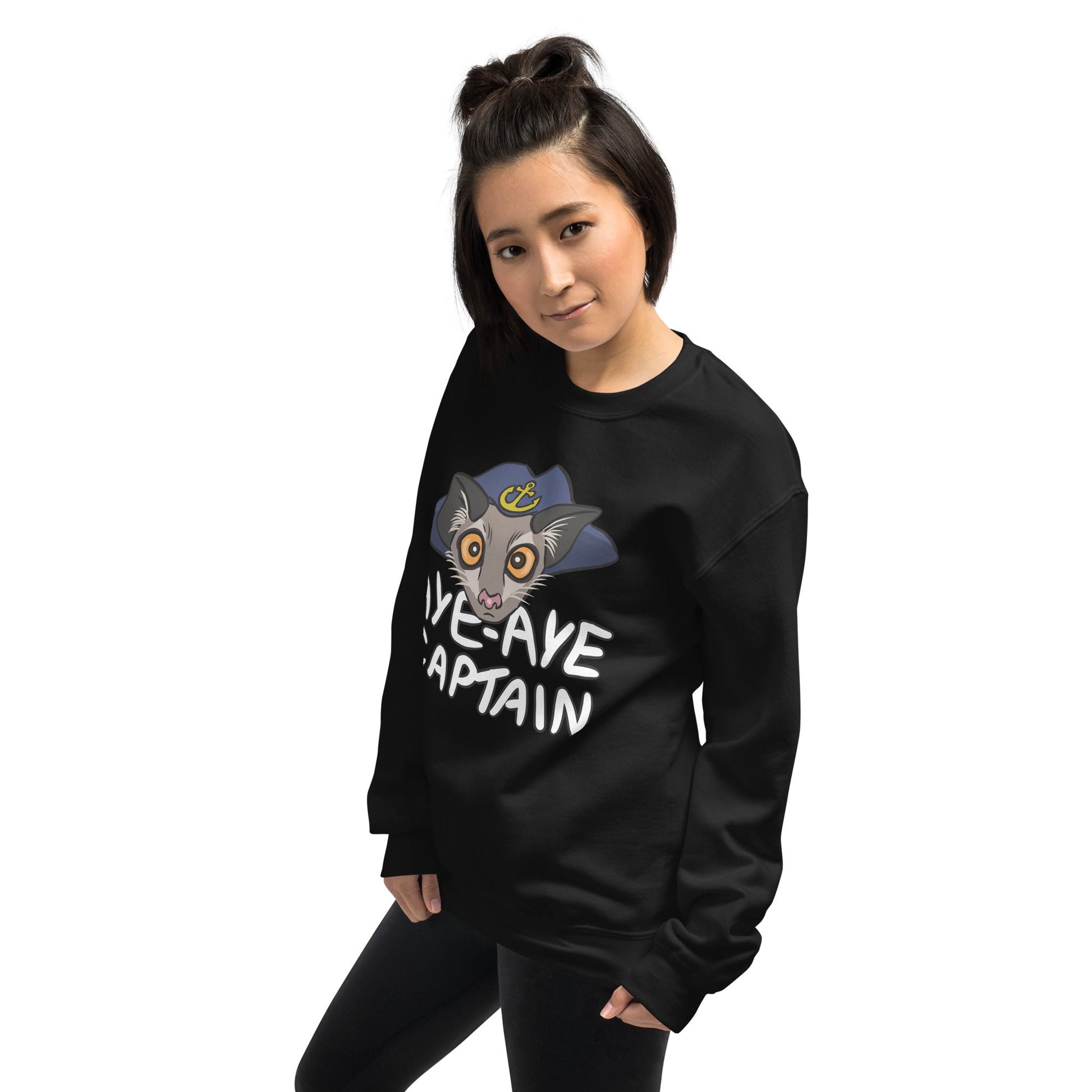 Aye Aye Captain Unisex Sweatshirt - Chronically Crafting
