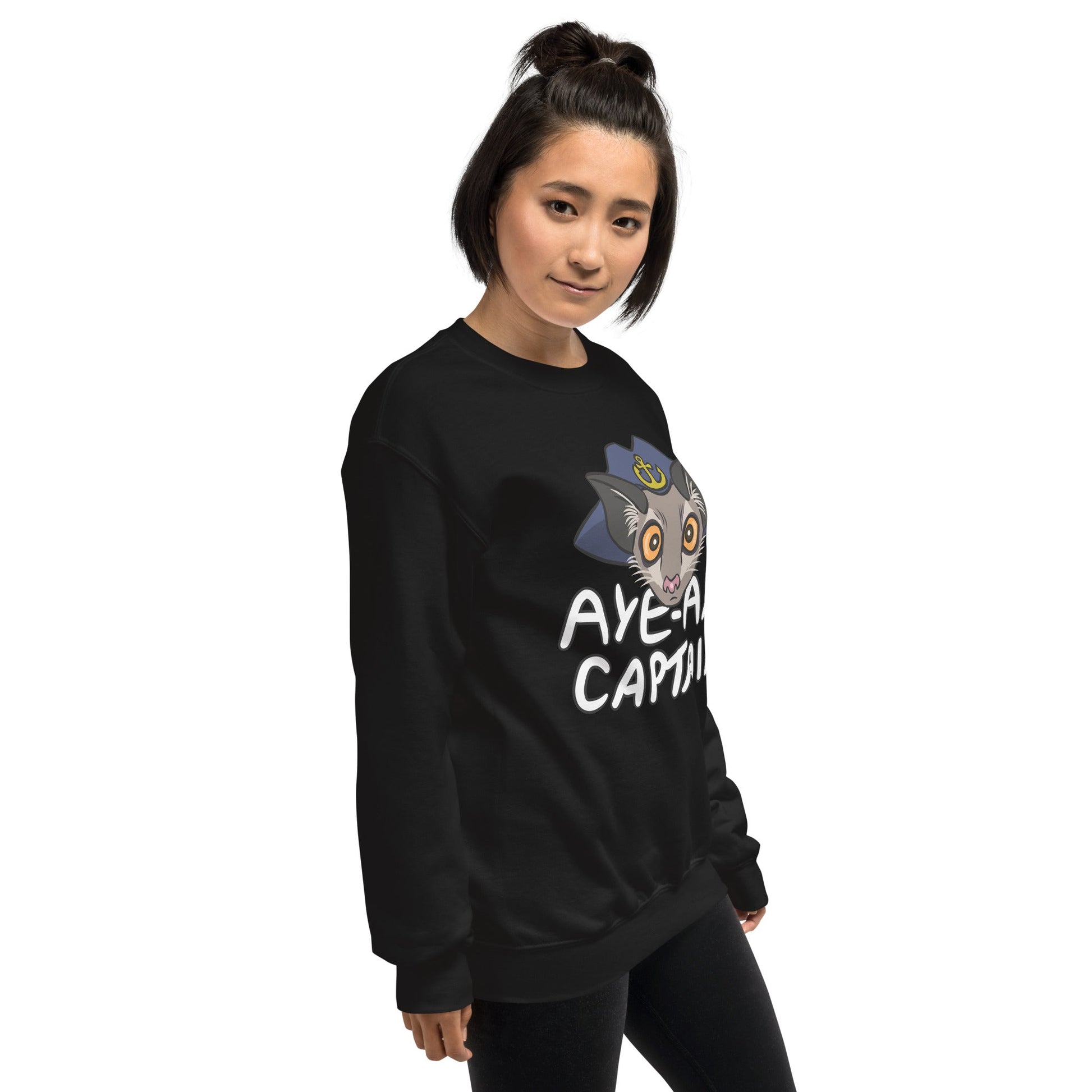 Aye Aye Captain Unisex Sweatshirt - Chronically Crafting