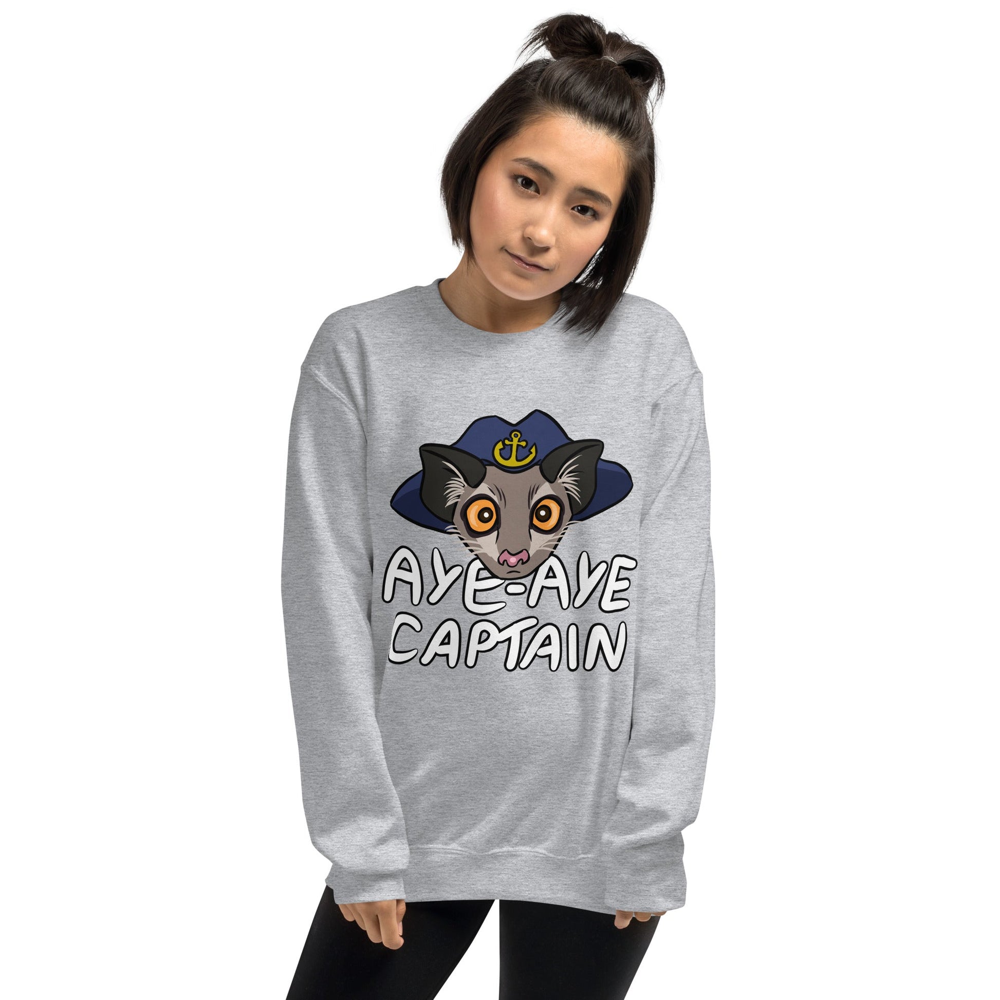 Aye Aye Captain Unisex Sweatshirt - Chronically Crafting