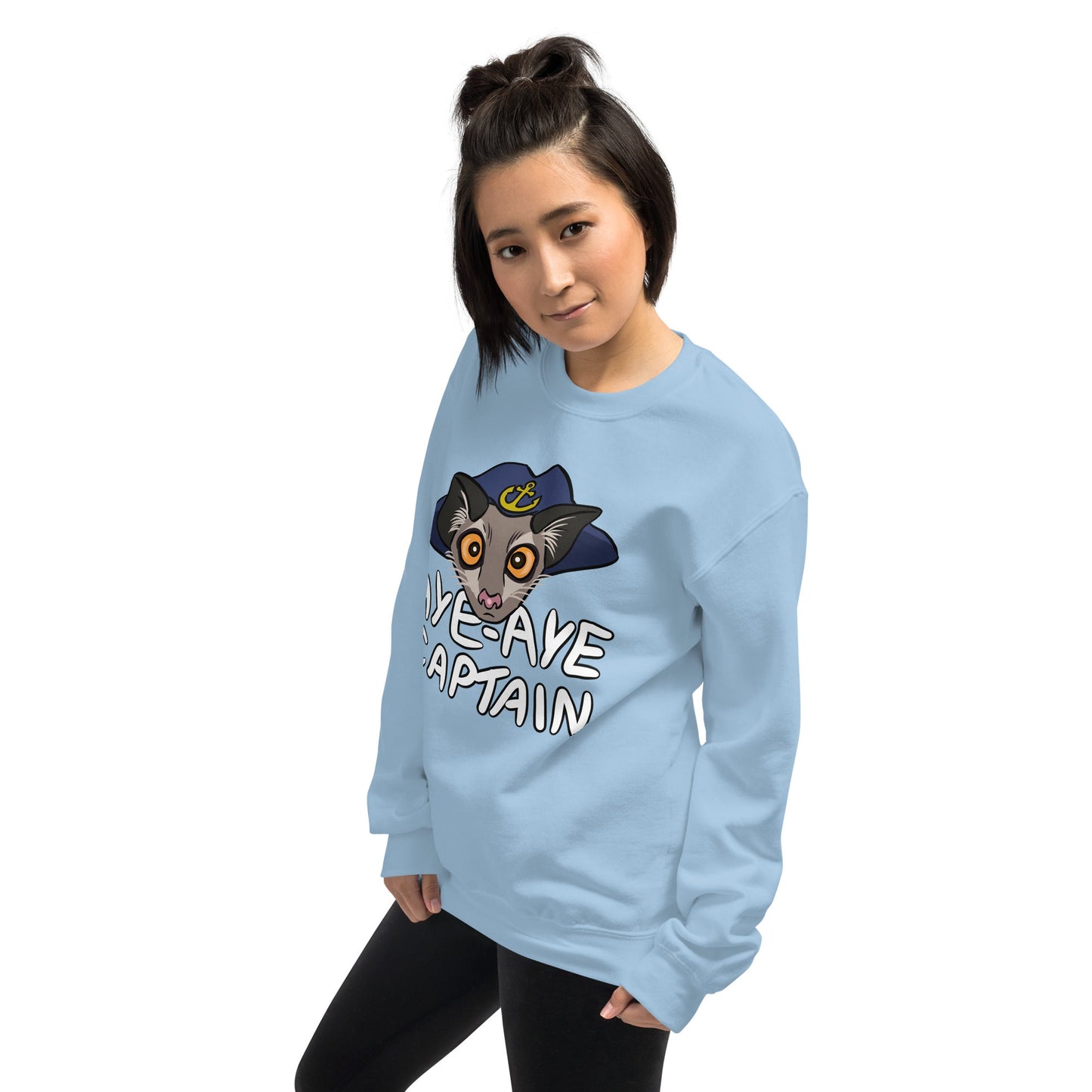 Aye Aye Captain Unisex Sweatshirt - Chronically Crafting