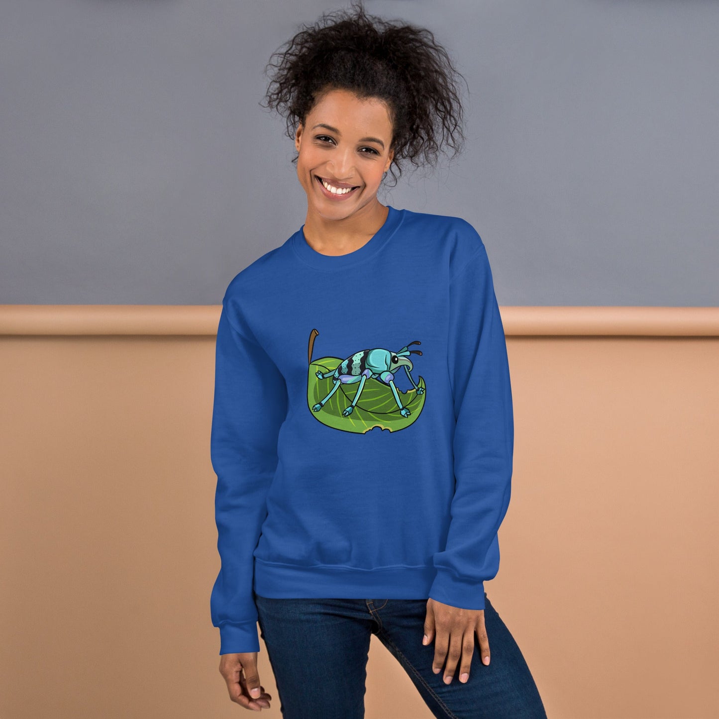 Blue Weevil Unisex Sweatshirt - Chronically Crafting