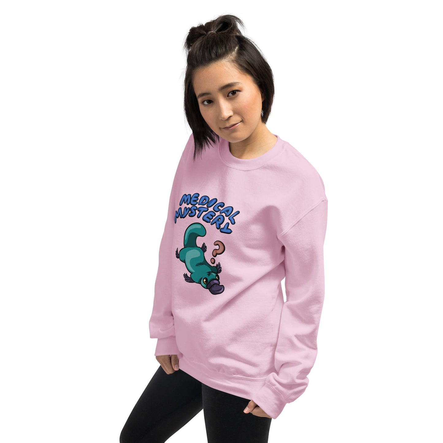 Medical Mystery Platypus Sweatshirt - Chronically Crafting