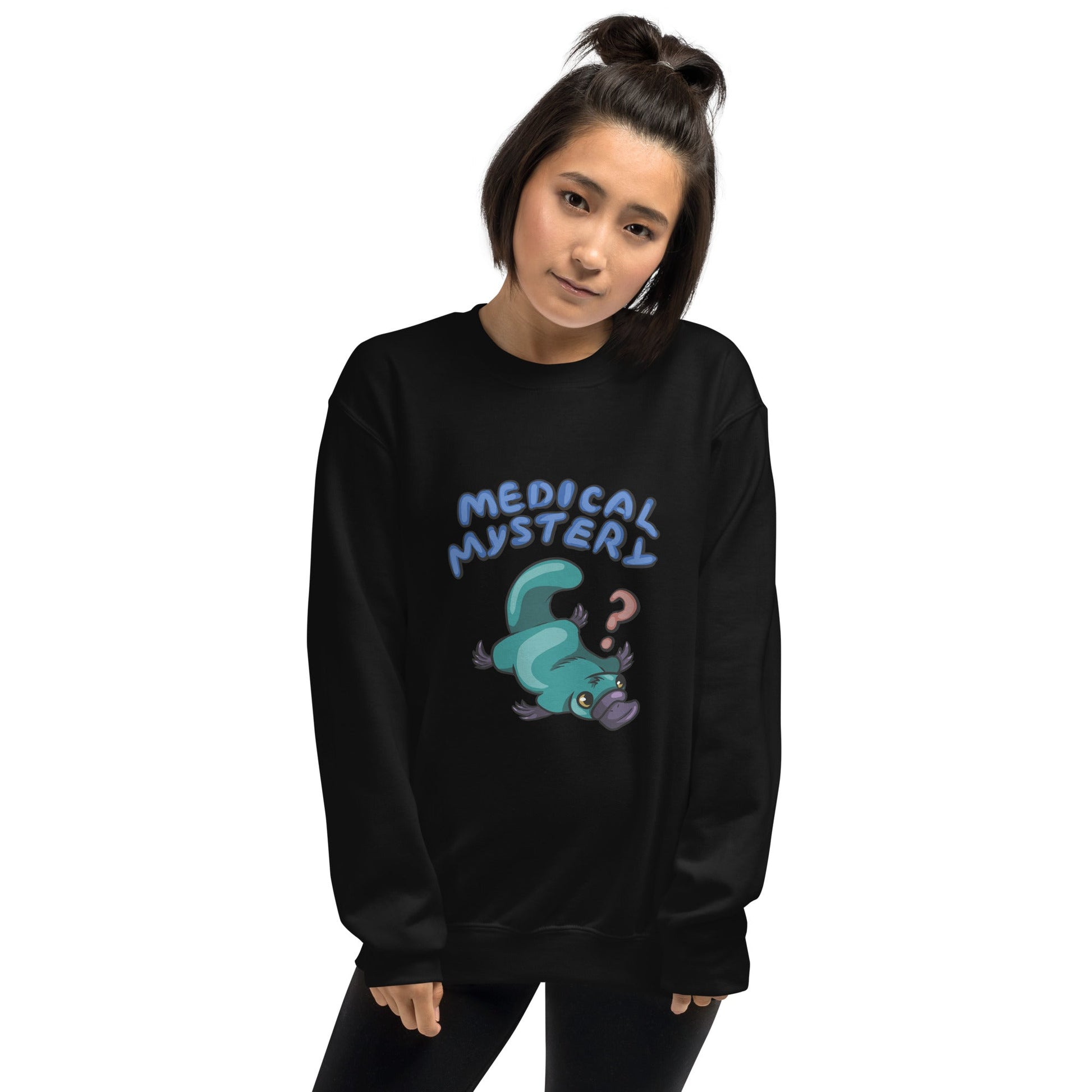 Medical Mystery Platypus Sweatshirt - Chronically Crafting