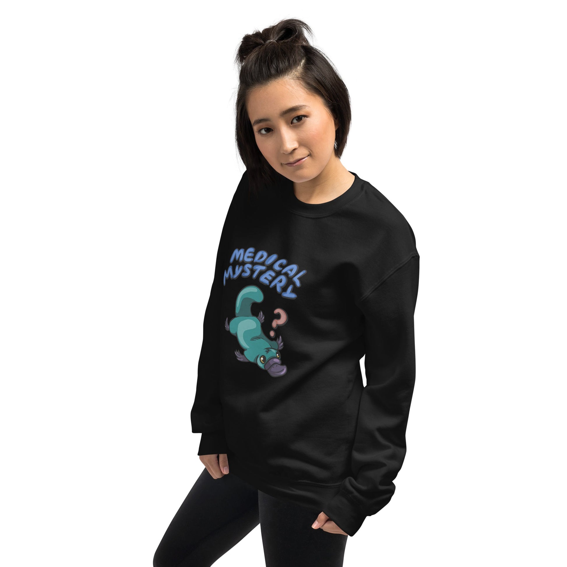 Medical Mystery Platypus Sweatshirt - Chronically Crafting