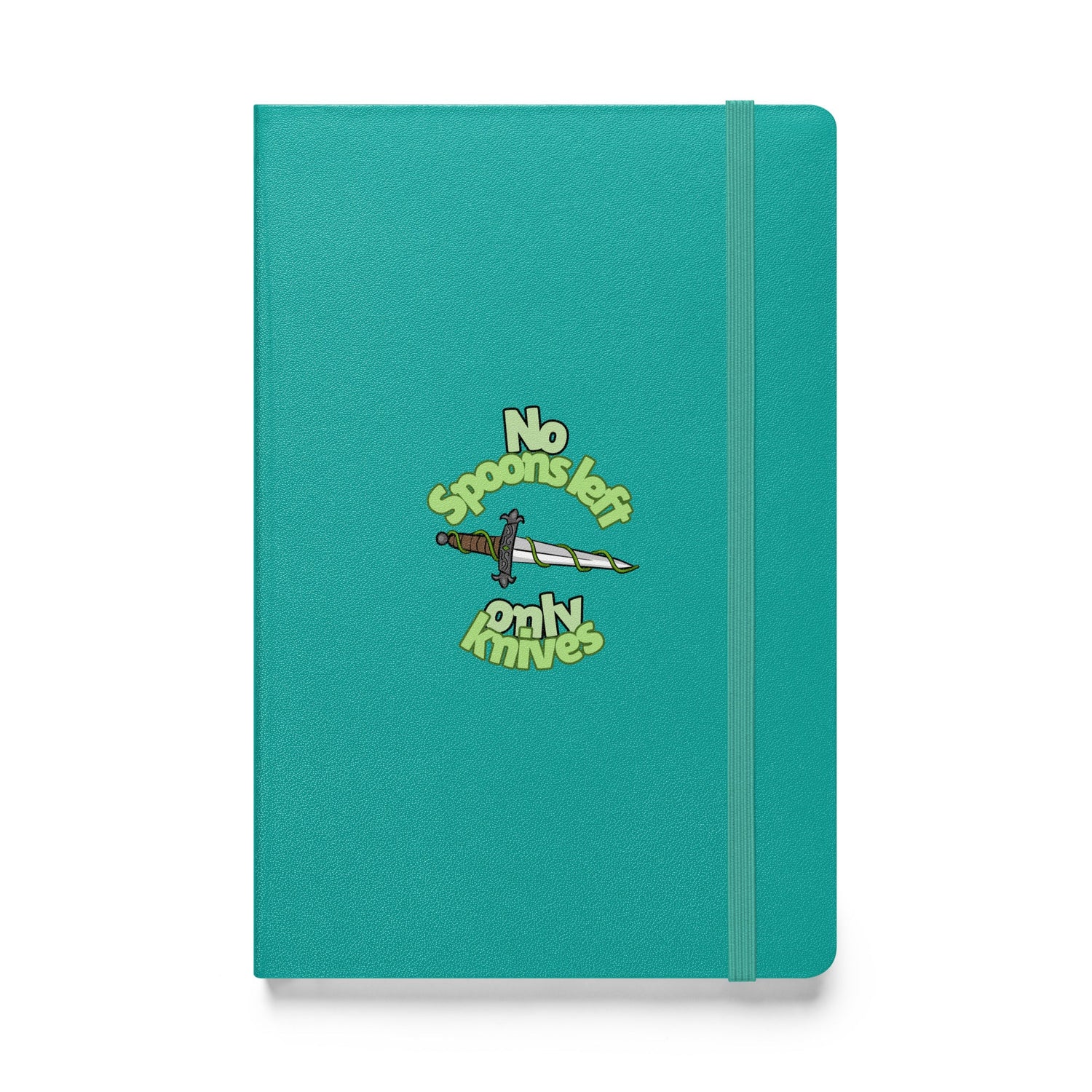 No Spoons | Hardcover notebook - Chronically Crafting