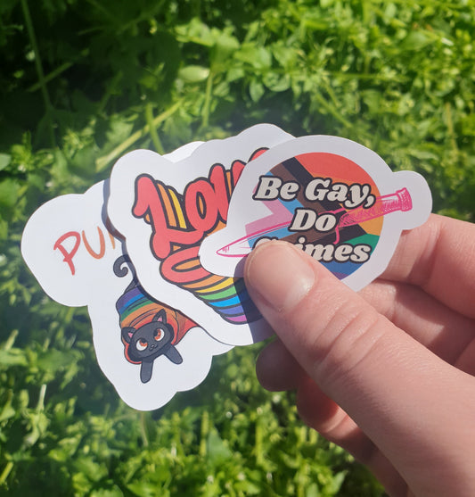 Pride Stickers Bundle - Chronically Crafting