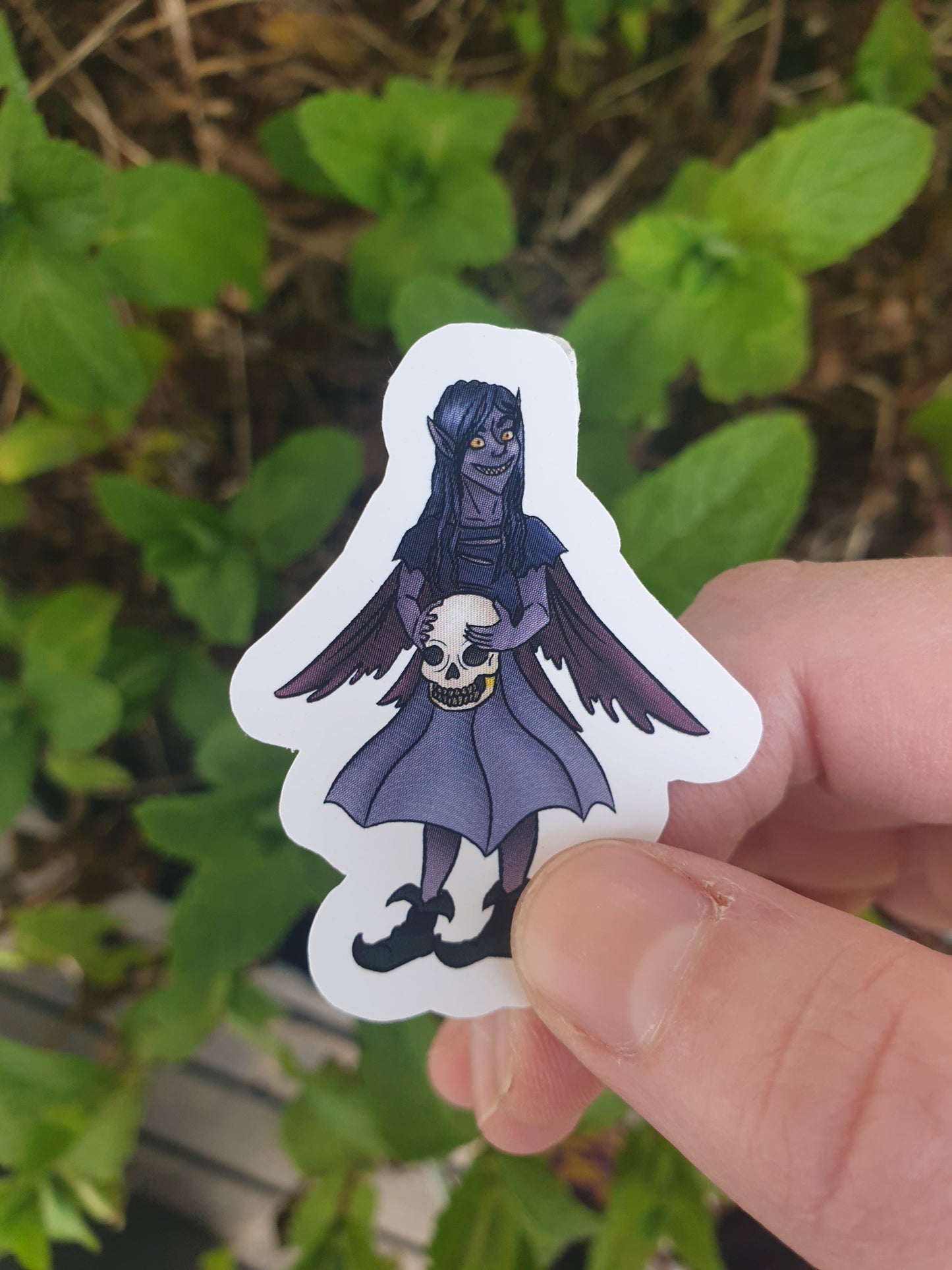 Scary Fairy Sticker - Chronically Crafting