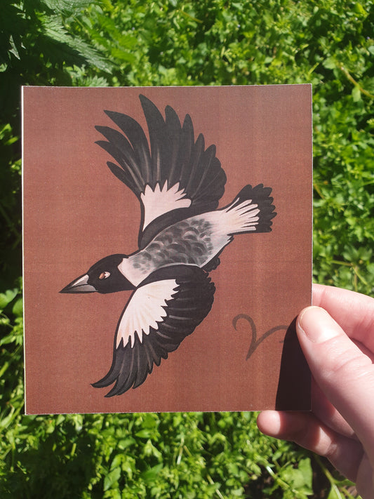 Zodiac Sign Birds mini prints - Chronically Crafting